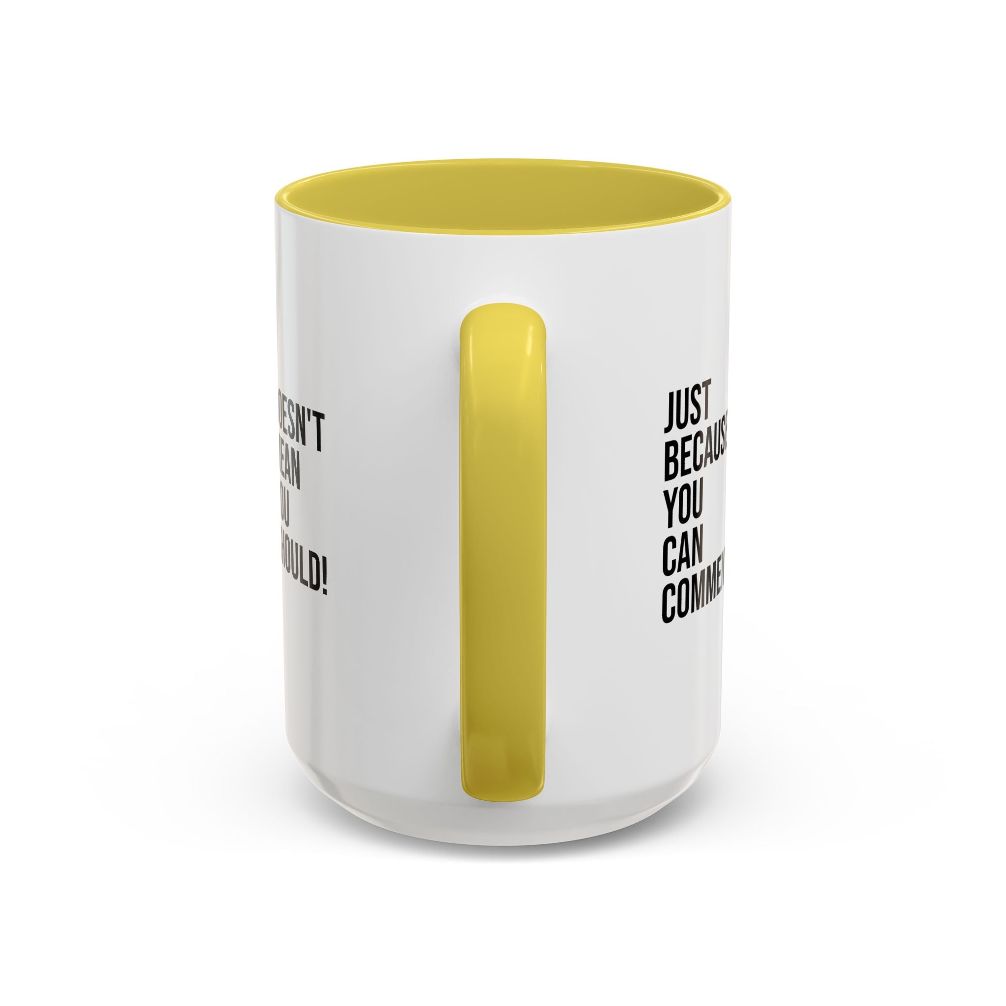 Plastic Spoons Detected Mug – Funny Internet Warning Coffee Cup