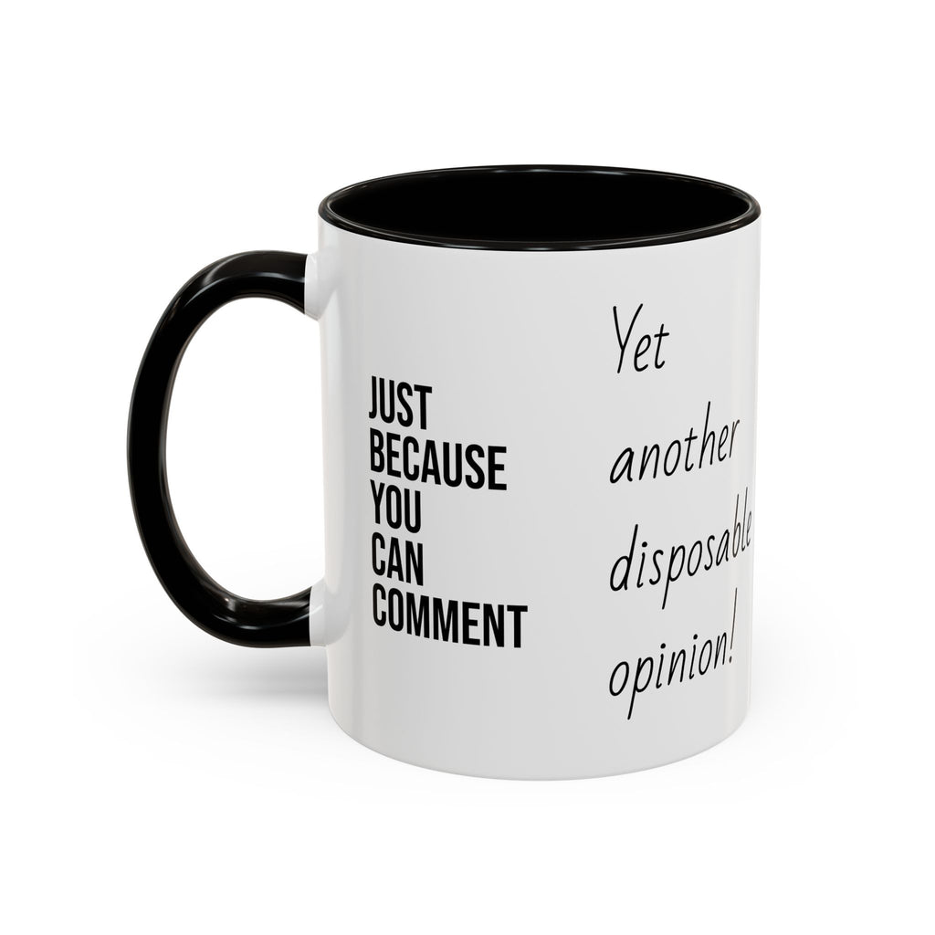 Plastic Spoons Detected Mug – Funny Internet Warning Coffee Cup